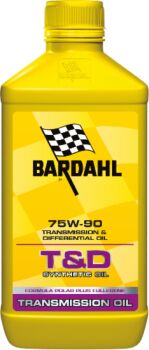 Bardahl Olio Trasmissione e Differenziali T & D SYNTHETIC OIL 75W90
